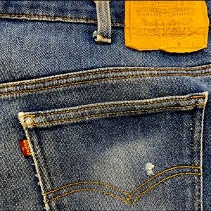 Vintage 80s Levi’s Jeans 36x29 Naturally Distressed